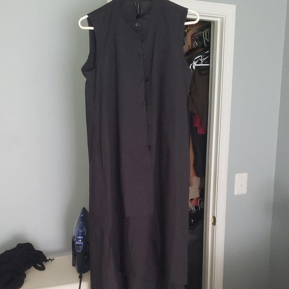 COS Sleeveless Black Maxi Dress